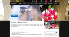 Desktop Screenshot of expresswedding.eu